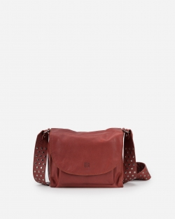 Leather cross bag BIBA Easley