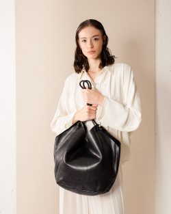 Leather shoulder bag BIBA Lodi