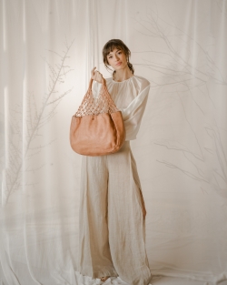 Leather shoulder bag BIBA...